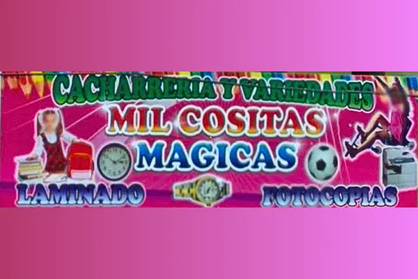 Cacharrería y Variedades Mil Cositas Mágicas
